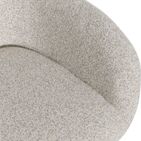 Cali Fabric Swivel Dining Chair Grey