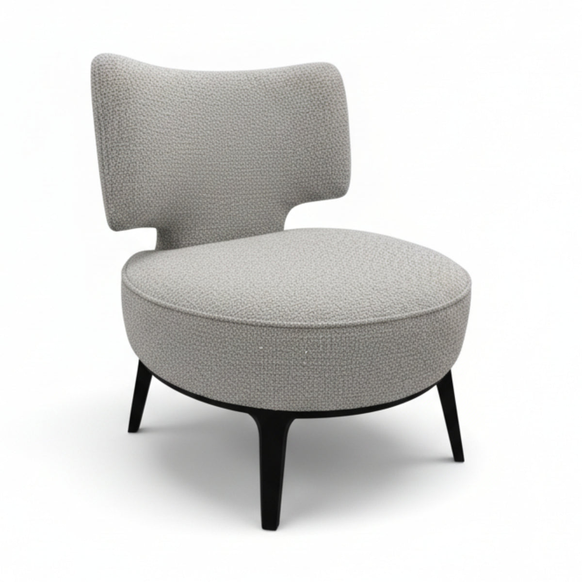 Calla Occasional Accent Corner Chair Grey