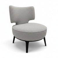 Calla Occasional Accent Corner Chair Grey