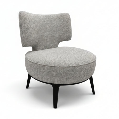 Calla Occasional Accent Corner Chair Grey