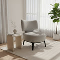 Calla Occasional Accent Corner Chair Grey