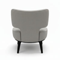 Calla Occasional Accent Corner Chair Grey