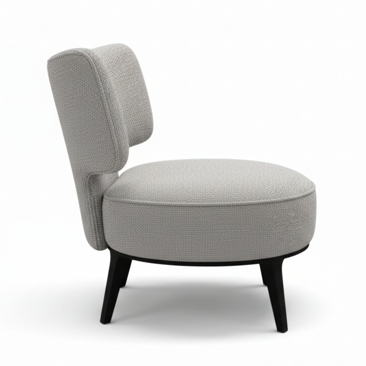 Calla Occasional Accent Corner Chair Grey