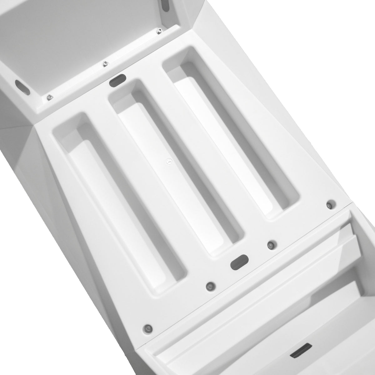 Cancun Premium Luxury Pool Lounger Chaise White