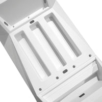 Cancun Premium Luxury Pool Lounger Chaise White