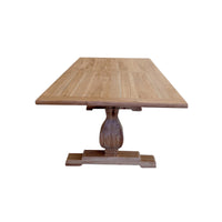 Cassie 300cm Reclaimed Elm Wood Dining Table - Natural