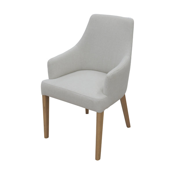 Catalina 2pc Set Fabric Dining Chair Grey