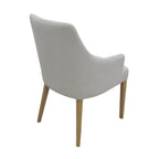 Catalina 2pc Set Fabric Dining Chair Grey