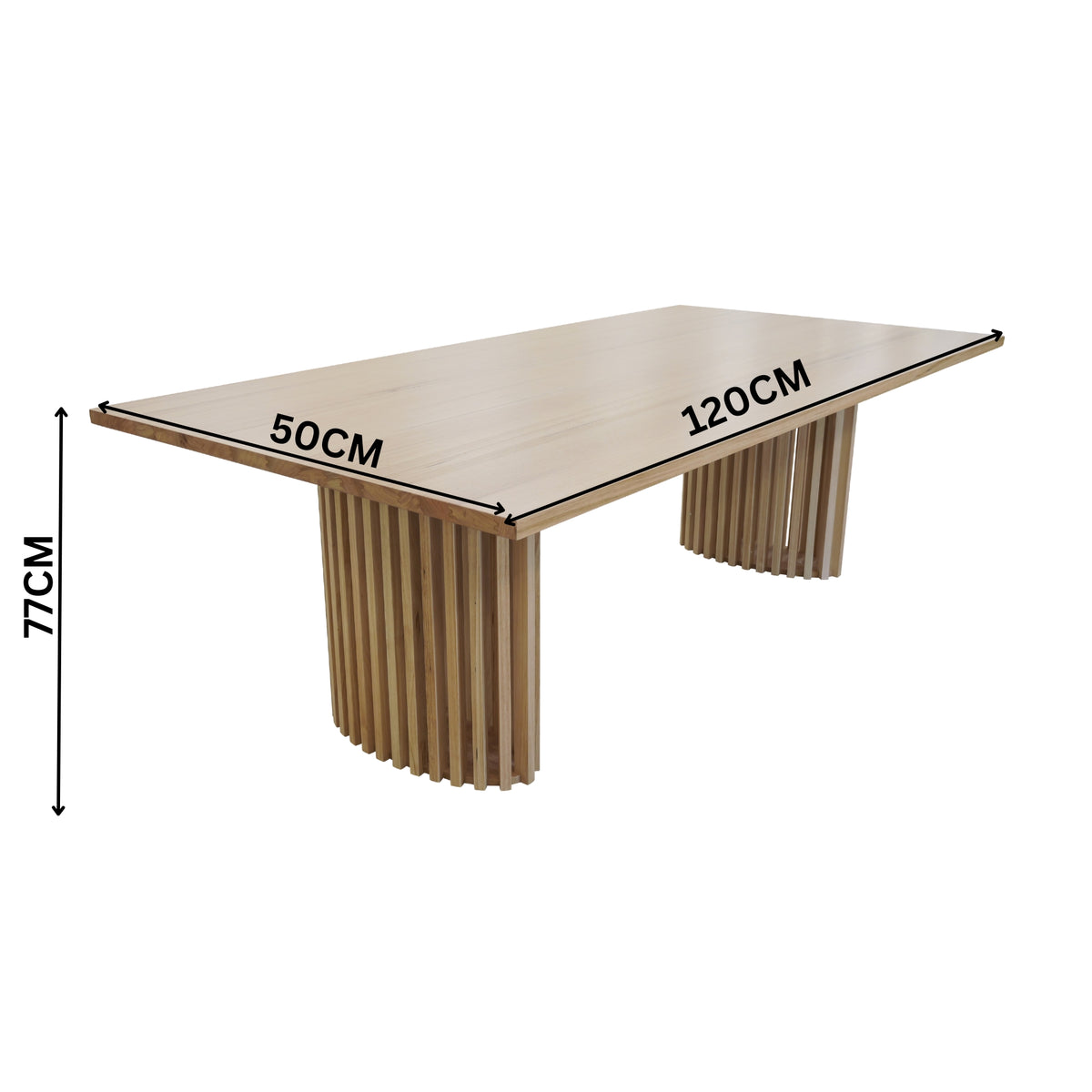 Catalina 7pc Set Dining Table Grey Fabric Chair Natural Oak