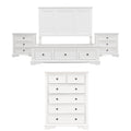 Celosia 4pc Bed Frame Bedside Tallboy Suite King 
