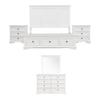 Celosia 5pc Bed Frame Bedside Dresser Suite King 