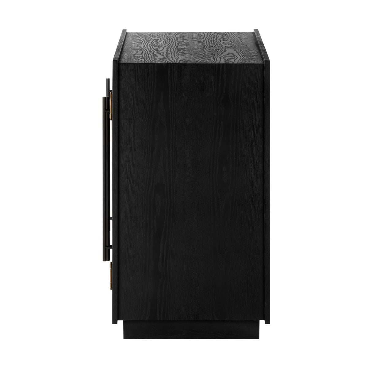 Charles 178cm Sideboard Modern 4 Door Storage Cabinet Unit Black