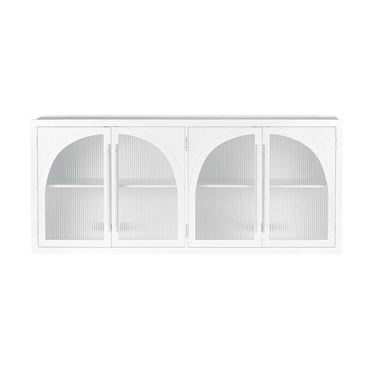 Charles 178cm Sideboard Modern 4 Door Storage Cabinet Unit White