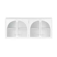 Charles 178cm Sideboard Modern 4 Door Storage Cabinet Unit White