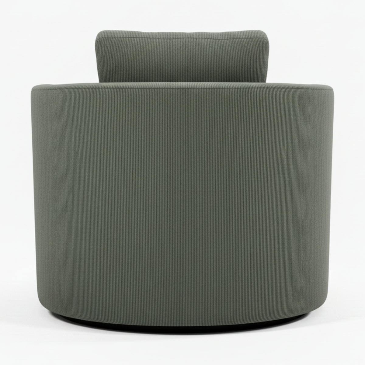 Charlie Swivel Rotating Arm Chair Occasional Accent Olive Green