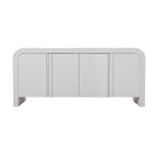 Chloe Channel Buffet Ivory and White Oak