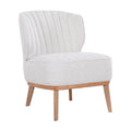 Clive Occasional Fabric Chair Beige