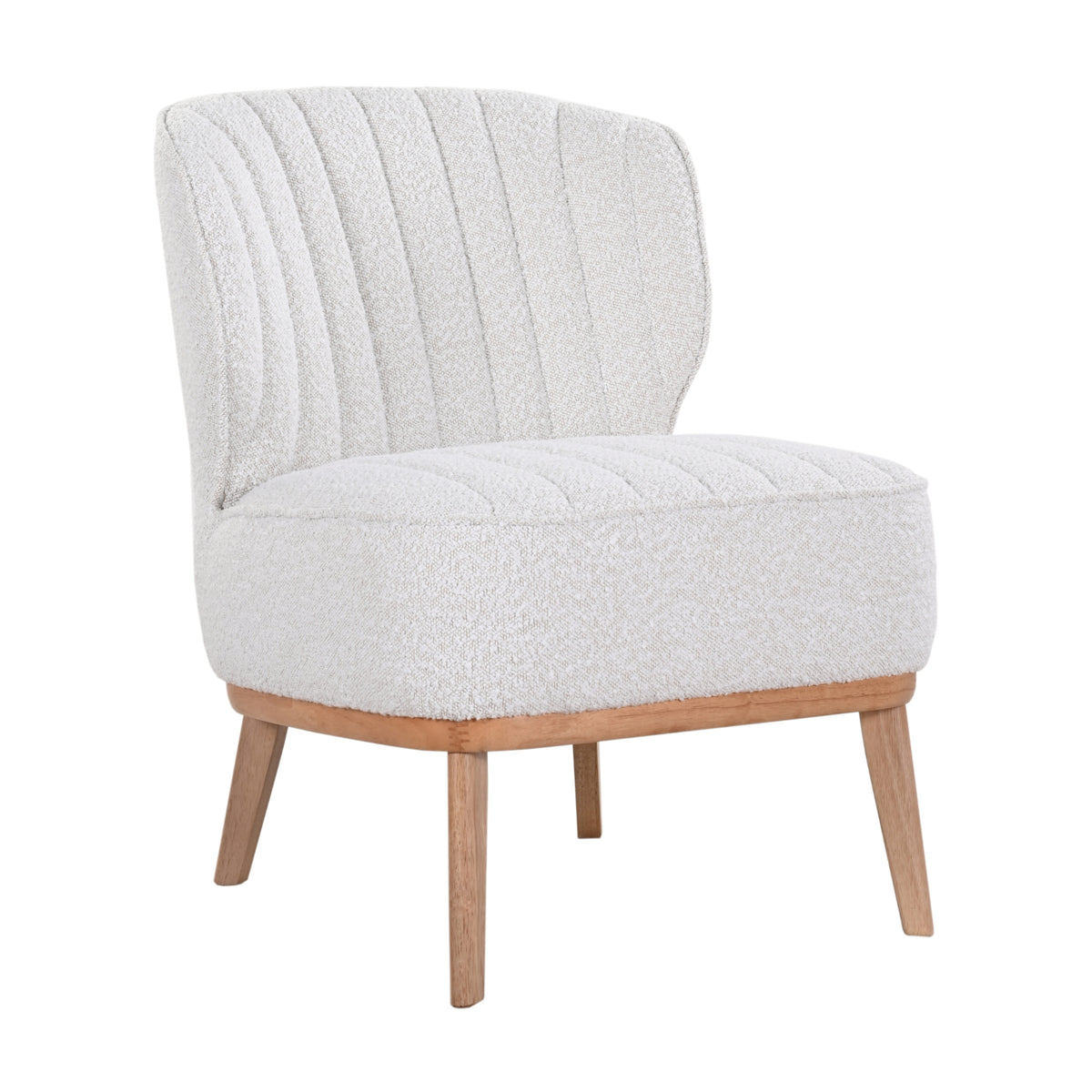 Clive Occasional Fabric Chair Beige