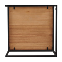 Cooper Set Of 2 Nesting Square Coffee Tables Oak 