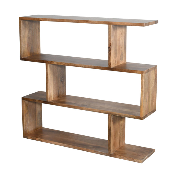 Corizon 120cm 3 Tier Bookshelf Storage Book Case Shelf Oak