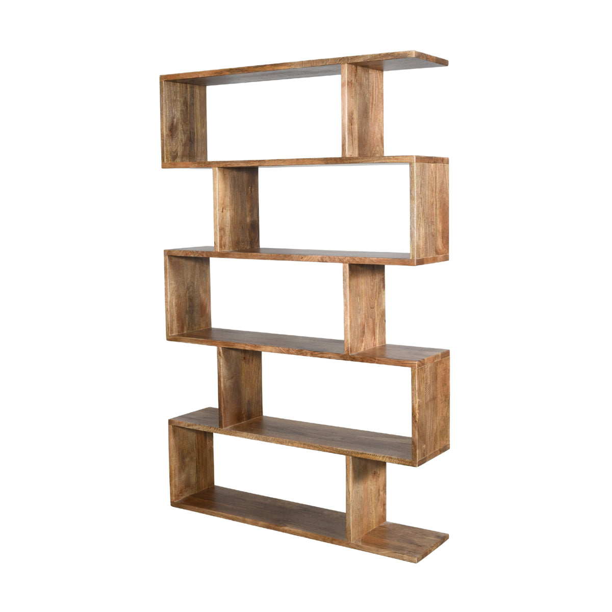 Corizon 120cm 5 Tier Bookshelf Storage Book Case Shelf Oak