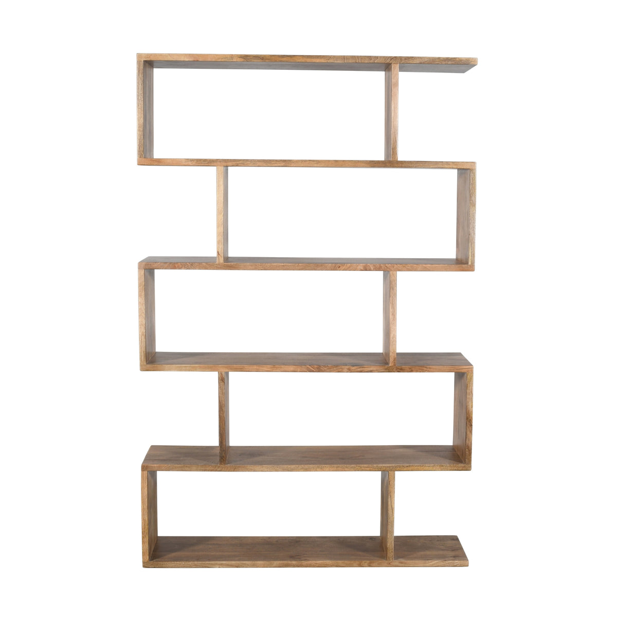 Corizon 120cm 5 Tier Bookshelf Storage Book Case Shelf Oak