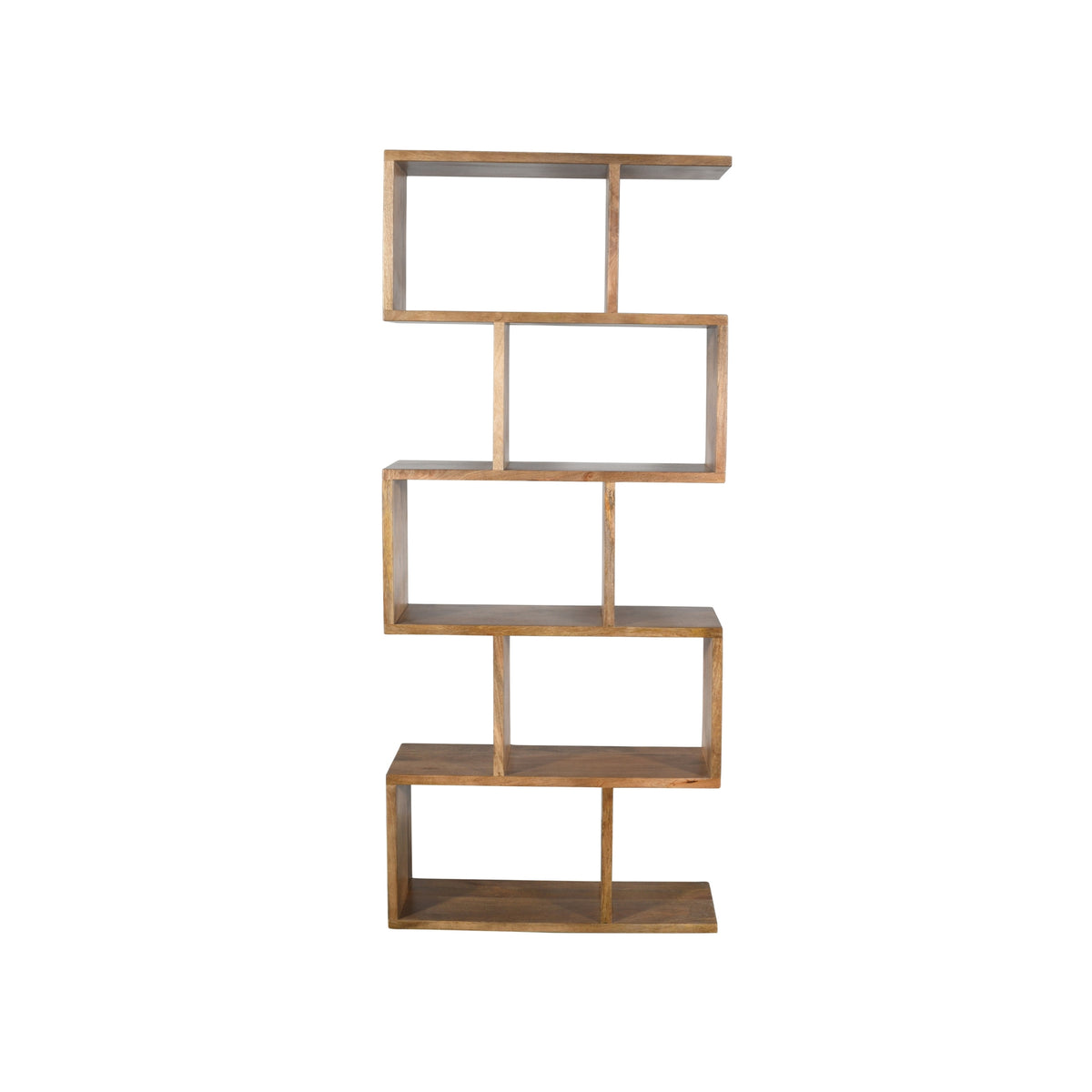 Corizon 80cm 5 Tier Bookshelf Storage Book Case Shelf Oak