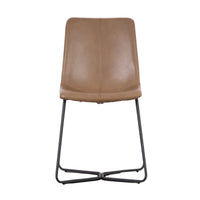 Cornwall 2pc PU Dining Chair Brown