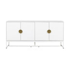 Cortez 160cm Sideboard Buffet Table White, front view on a white background