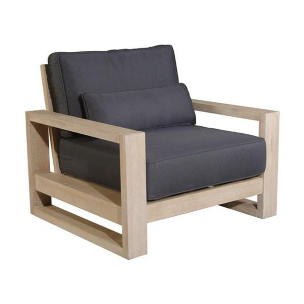 Cuban 1  Seater Outdoor Armchair Timber Chair