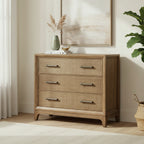 Cypress Lowboy 3 Drawer Natural 