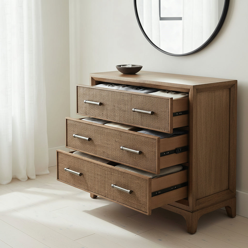 Cypress Lowboy 3 Drawer Natural 