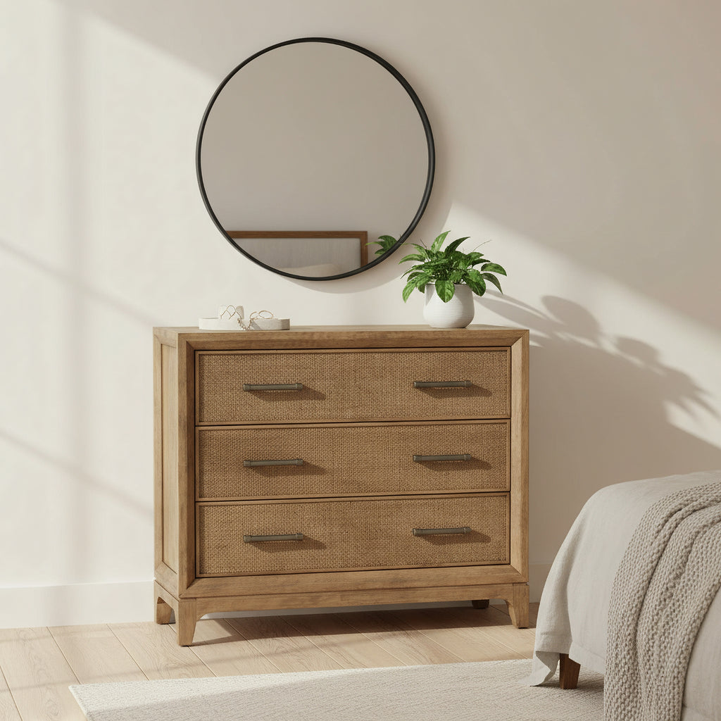 Cypress Lowboy 3 Drawer Natural 