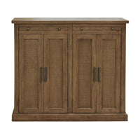 Cypress Storage Cabinet 4 Doors Natural