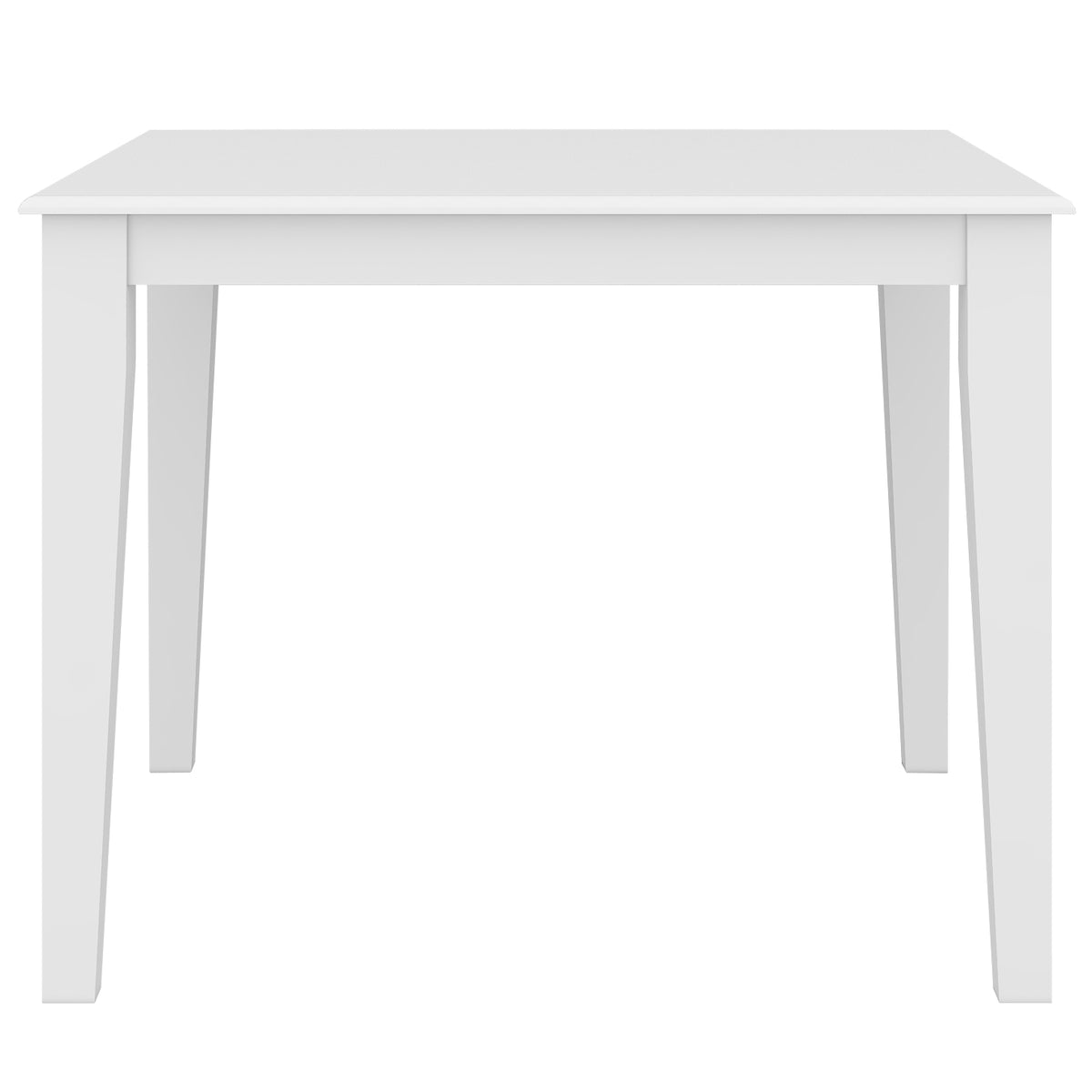 Daisy Dining Table 100cm Solid Acacia Timber Wood Hampton Furniture - White