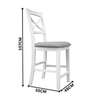 Daisy Set of 2 Barstool Bar Chair