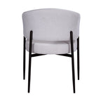 Dalca Dining Chair Natural with Black Frame