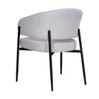 Dalca Dining Chair Natural with Black Frame