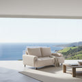 Dane Tribute 2 Seater Fabric Sofa Champaign Beige