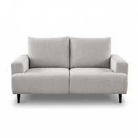 Dane Tribute 2 Seater Fabric Sofa Silver Grey
