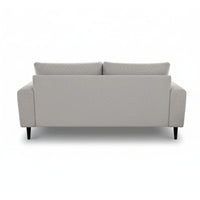 Dane Tribute 2 Seater Fabric Sofa Silver Grey
