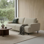 Dane Tribute 3 Seater Fabric Sofa Champaign Beige