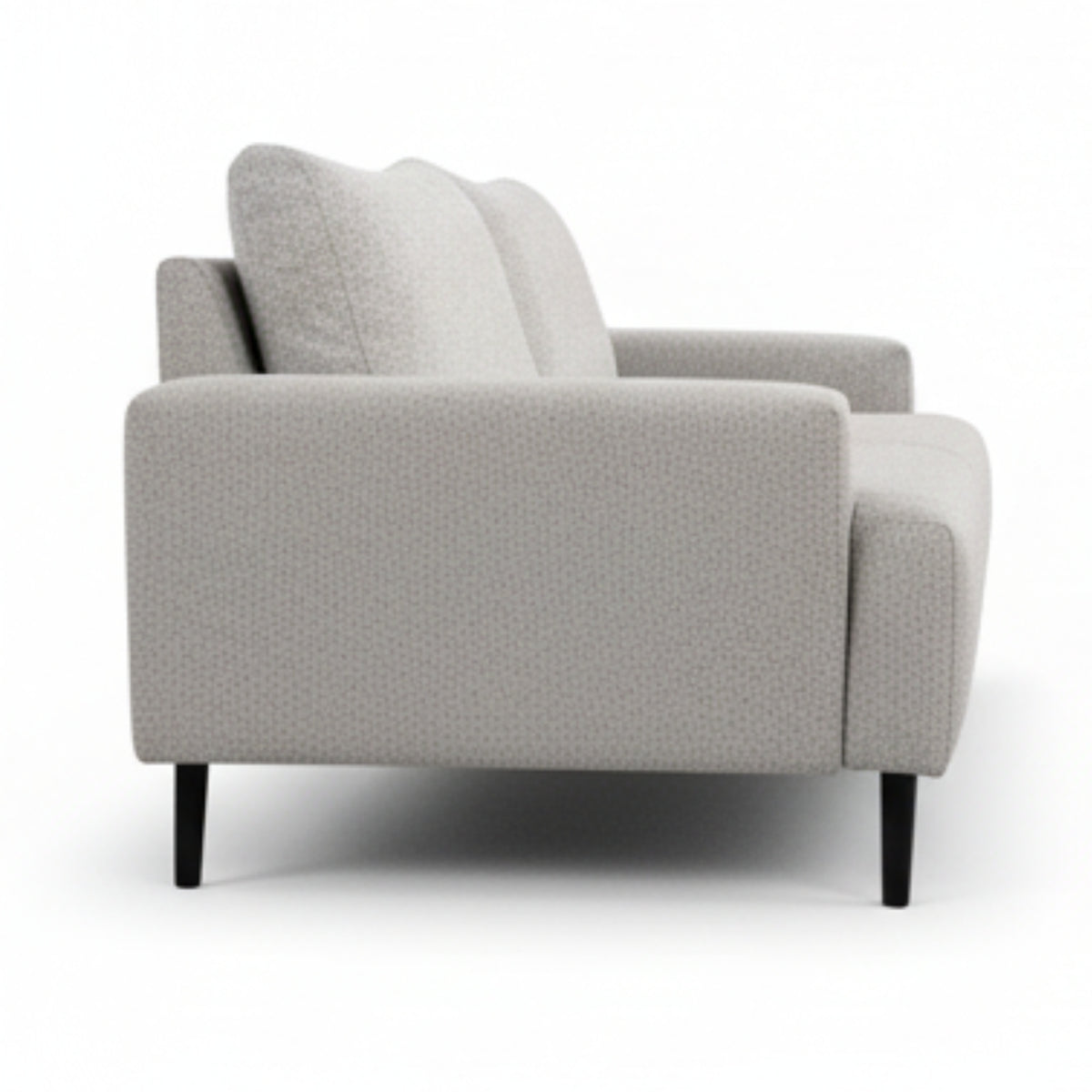 Dane Tribute 3 Seater Fabric Sofa Silver Grey