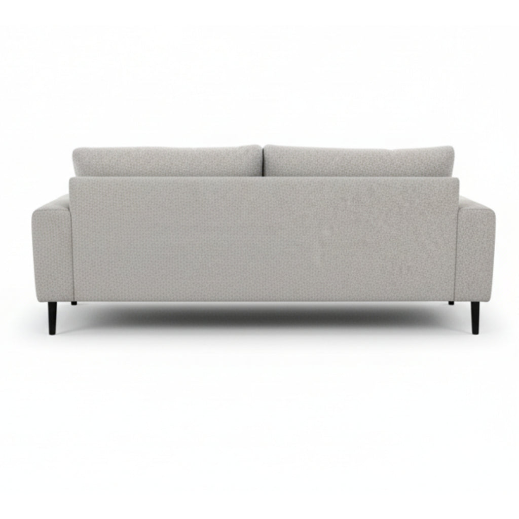 Dane Tribute 3 Seater Fabric Sofa Silver Grey