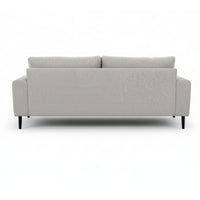 Dane Tribute 3 Seater Fabric Sofa Silver Grey