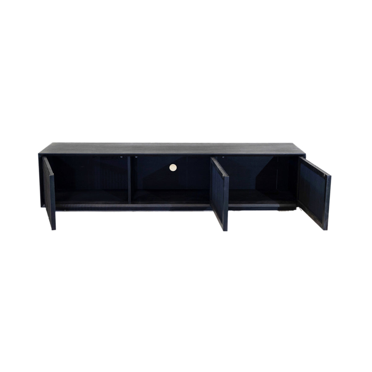 David 200cm Wooden ETU Entertainment TV Unit - Black