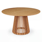 Dayton Torento 120cm Round Dining Table Natural