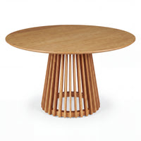 Dayton Torento 120cm Round Dining Table Natural