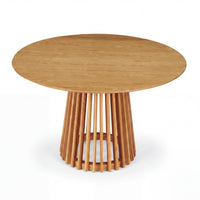Dayton Torento 120cm Round Dining Table Natural