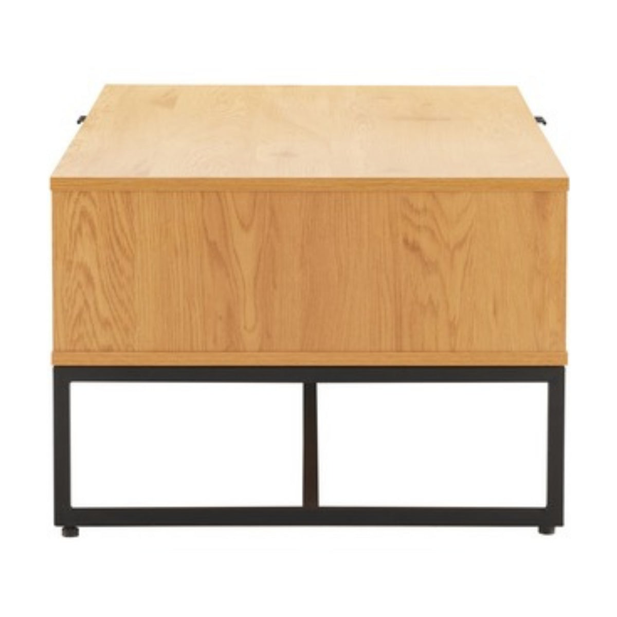 Debora 120cm Coffee Table Oak, side view